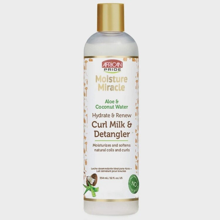 Moisture Miracle Aleo &amp; Coconut Water Curl Milk &amp; Detangler