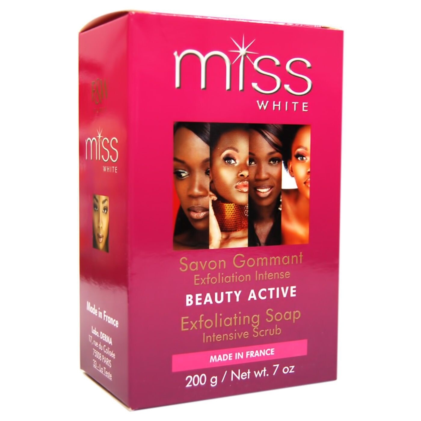 Fair And White  miss White Beauty Active Exfoliating Soap
