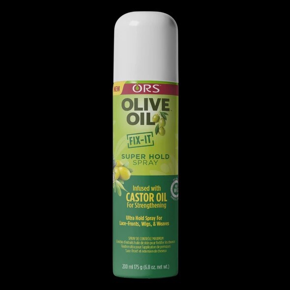 ORS Olive Oil Fix-It Super Hold Spray  Infused with Castor Oil