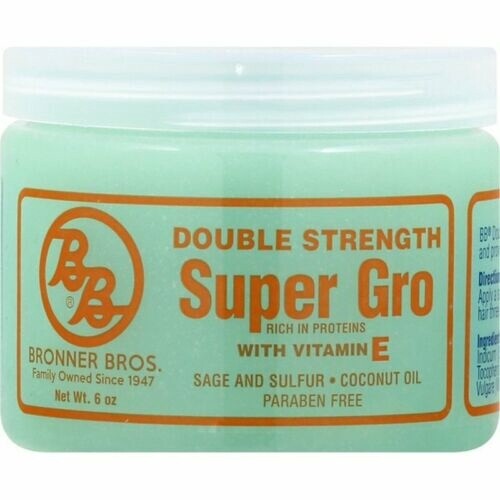 Bronner Bros  Double Strength Super Gro Rich in Proteins with Vitamin E
