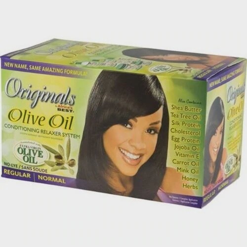 Organics By Africa&#39;s Best  Olive Oil Conditioning Relaxer System Regular/Normal