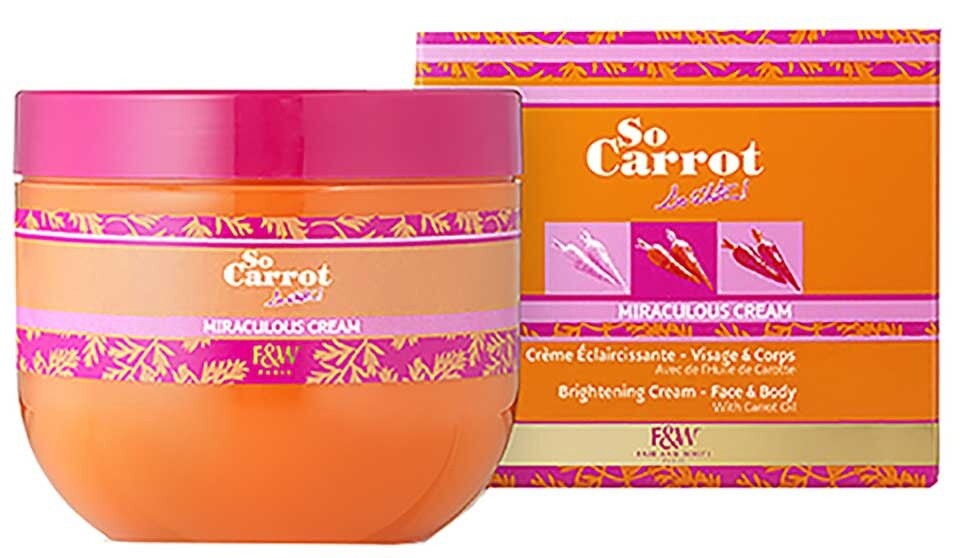 Fair And White So White! Miraculous Cream Brightening Cream with Carrot Oil