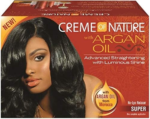 Creme Of Nature With Argan Oil From Morocco  No-Lye Relaxer - Super