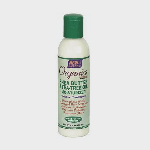 Organics By Africa&#39;s Best  Shea Butter &amp; Tea-Tree Oil Moisturizer