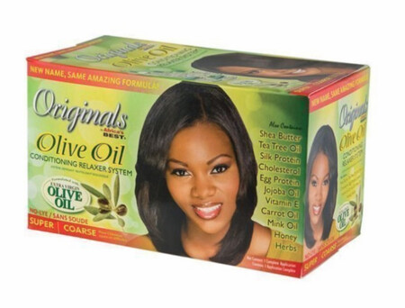 Organics By Africa&#39;s Best  Olive Oil Conditioning Relaxer System Super/Coarse