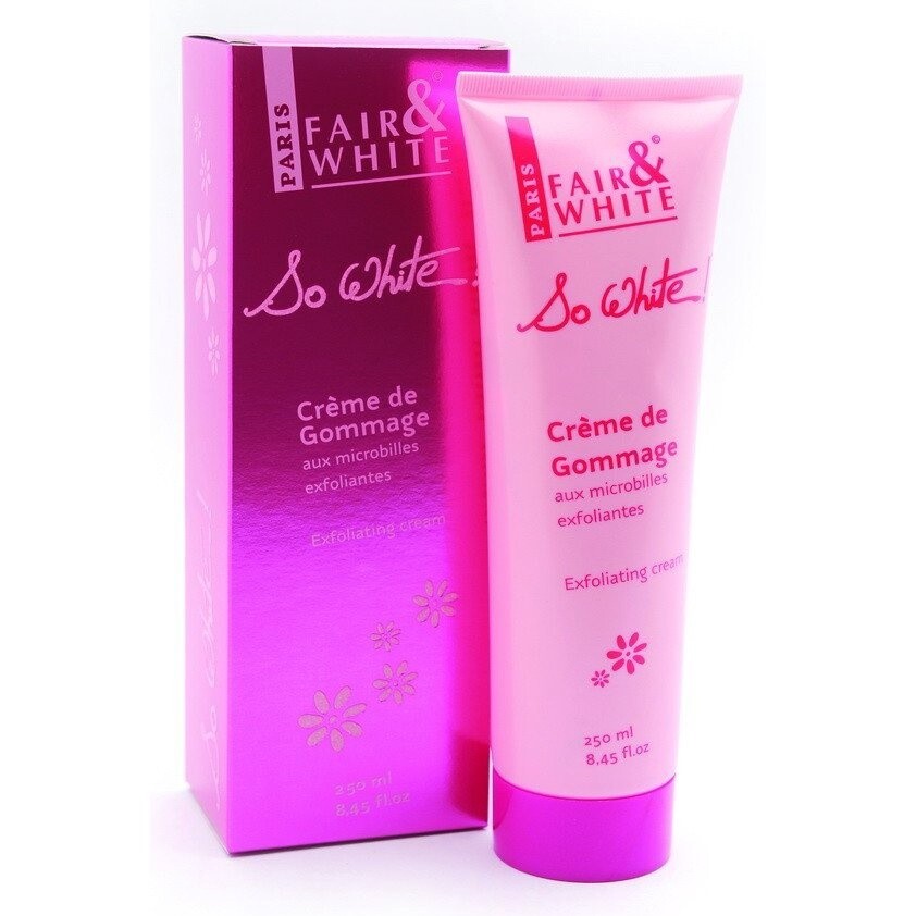 Fair And White  So White! Exfoliating Cream