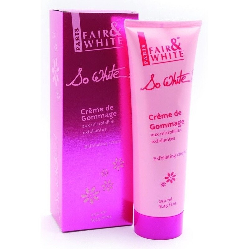 Fair And White  So White! Exfoliating Cream
