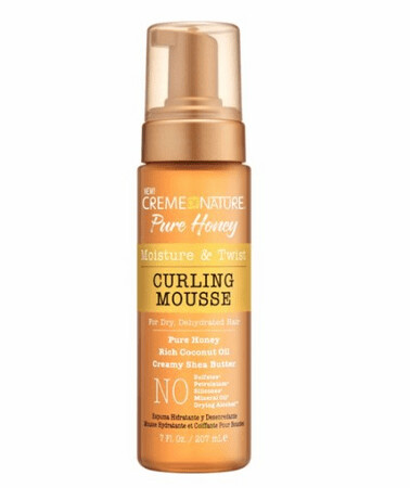Creme Of Nature Pure Honey Moisture &amp; Twist Curling Mousse 207ML
