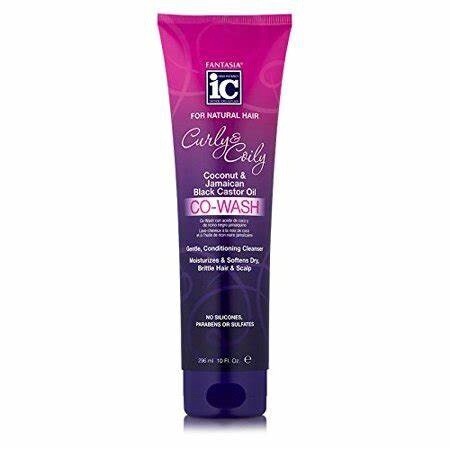 Fantasia IC   Curly &amp; Coily Coconut Jamaican Black Castor Oil Co-Wash