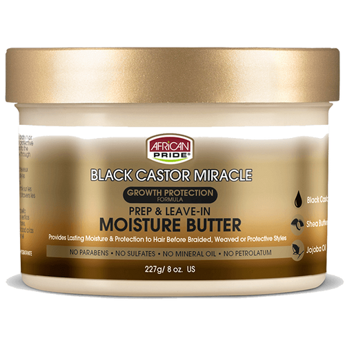 Black Castor Miracle Prep & Leave-In Moisture Butter