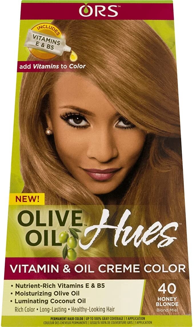 ORS Olive Oil Hues Vitamin &amp; Oil Creme Color- 40 Honey Blonde