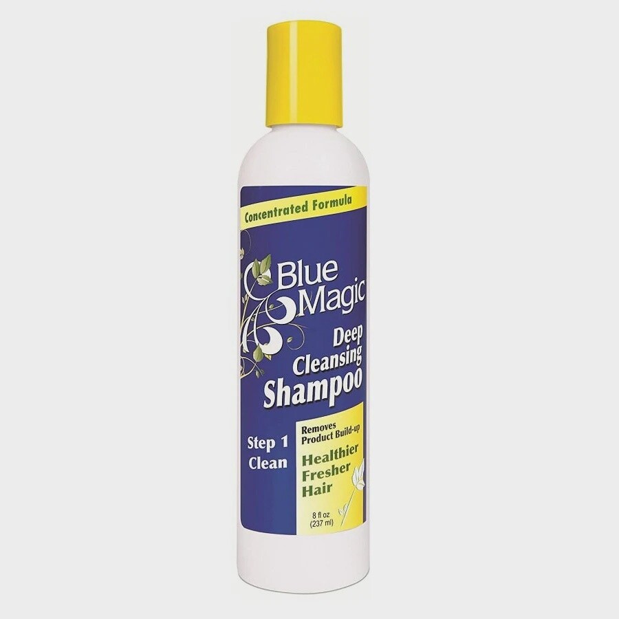 Blue Magic  Deep Cleansing Shampoo Step 1