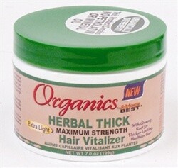 Organics By Africa&#39;s Best  Herbal Thick Maximum Strength Hair Vitalizer