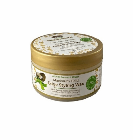 Moisture Miracle Aleo &amp; Coconut Maximum Hold Edge Styling Wax