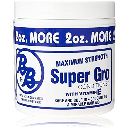 Bronner Bros  Maximum Strength Super Gro Conditioner with Vitamin E