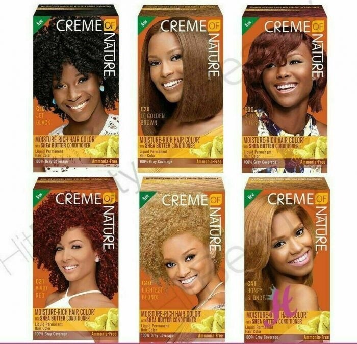 Creme Of Nature Moisture-Rich Hair Color With Shea Butter Conditioner