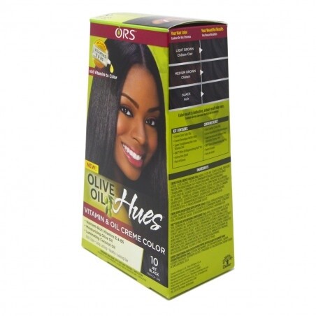 ORS Olive Oil Hues Vitamin &amp; Oil Creme Color-  10 Jet Black