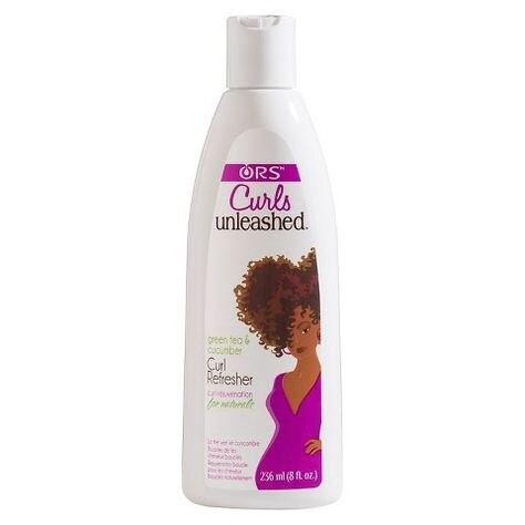 ORS Curls Unleashed  Green Tea &amp; Cucumber Curl Refresher Curl Rejuvenation For Naturals
