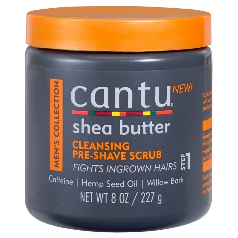 Cantu Men&#39;s Collection Shea Butter Cleansing Pre-Shave Crub/227g