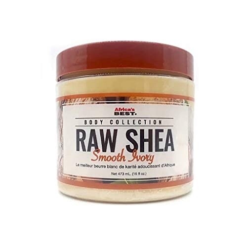 Africa&#39;s Best Body Collection Smooth Ivory Raw Shea Butter 16 oz