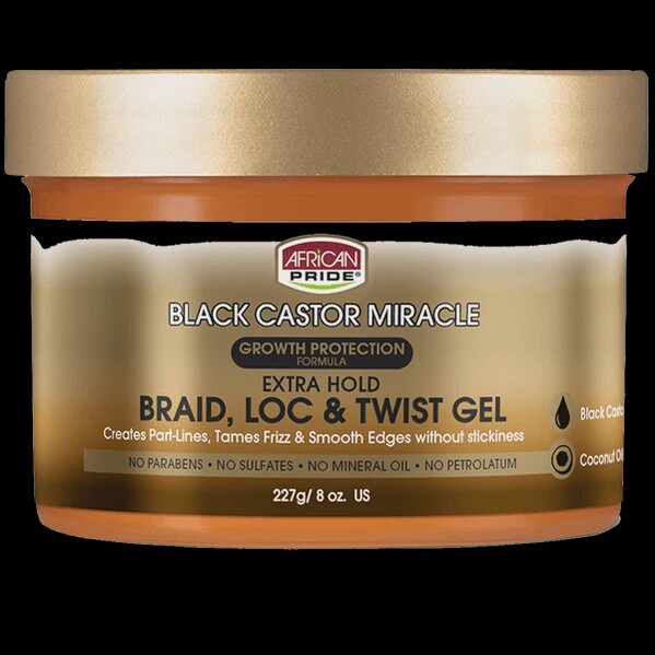 Black Castor Miracle Black Castor Miracle Braid, Loc & Twist Gel