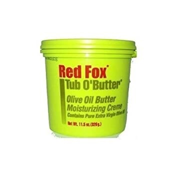 Red Fox  Tub O&#39;Butter Olive Oil Butter Moisturizing Creme