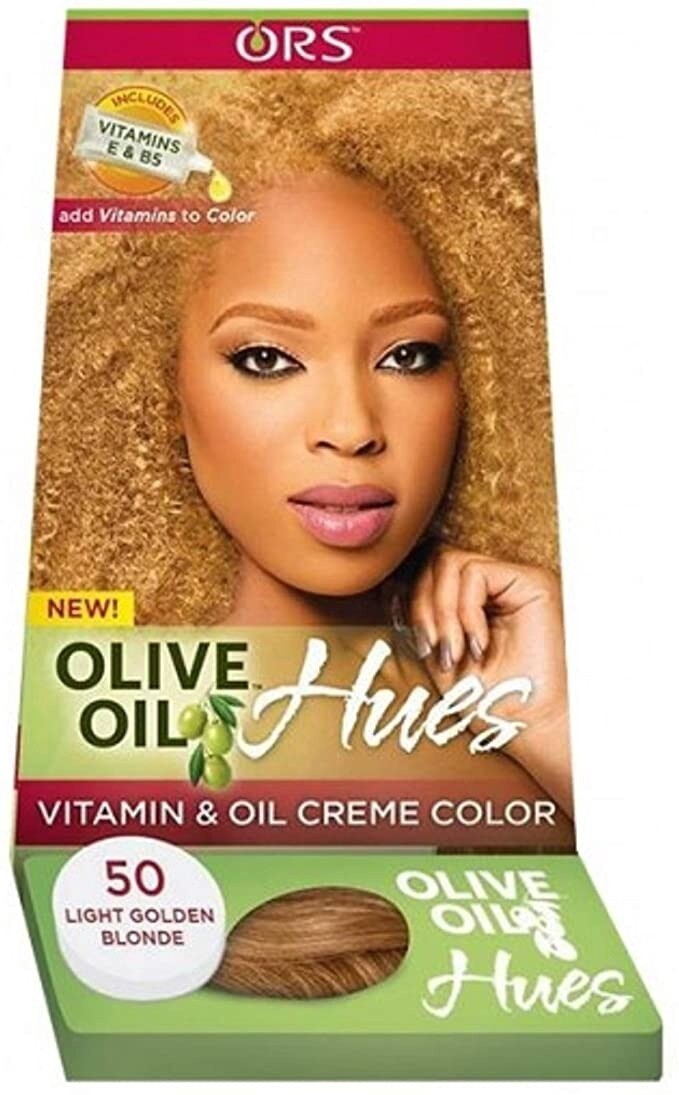 ORS Olive Oil Hues Vitamin &amp; Oil Creme Color-  50 Light Golden Blonde