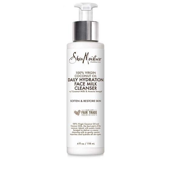 Shea Moisture  100% Virgin Coconut Oil Daily Hydration Face Milk Cleanser
