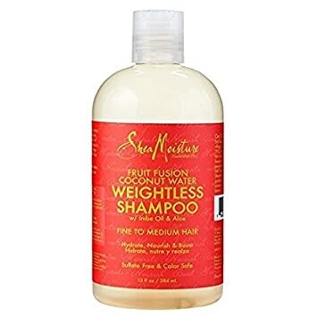 Shea Moisture  Fruit Fusion Coconut Water  Weightless Shampoo