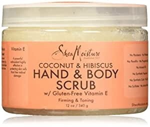 Shea Moisture Coconut &amp; Hibiscus Hand &amp; Body Scrub/340g
