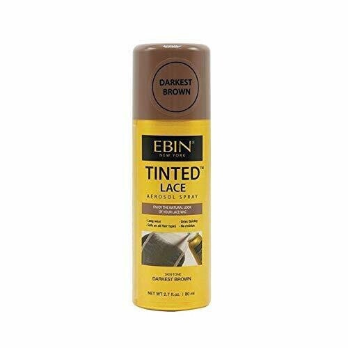 Ebin New York Tinted Lace Aerosol Spray - Darkest Brown