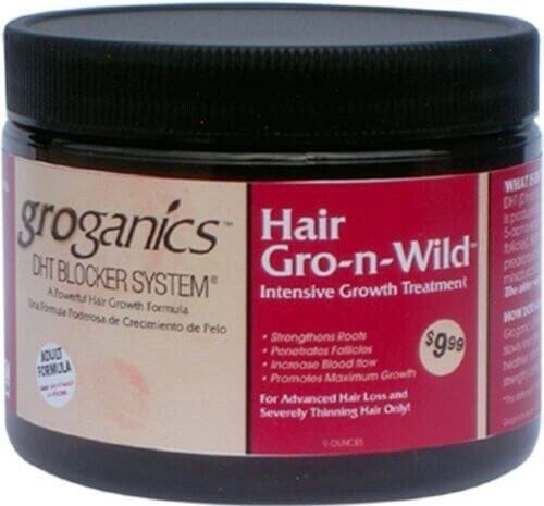 Groganics  Hair Gro-n-Wild Intensive Growth Treatment
