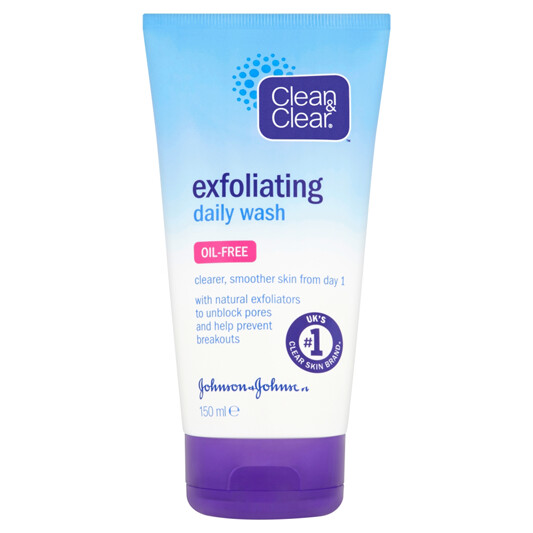 Clean &amp; Clear Exfoliating Daily Wash /150ml
