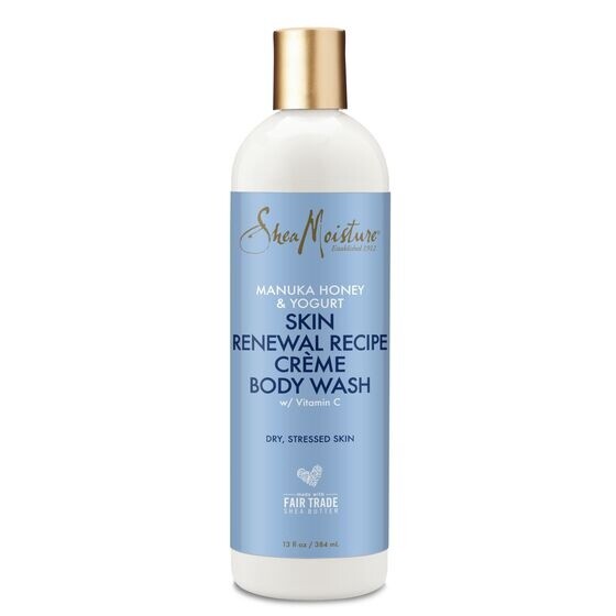 Shea Moisture  Manuka Honey &amp; Yogurt  Skin Renewal Recipe Crème Body Wash w/  Vitamin C