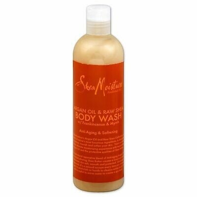 Shea Moisture  Argan Oil &amp; Raw Shea Body Wash w/ Frankincense &amp; Myrrh