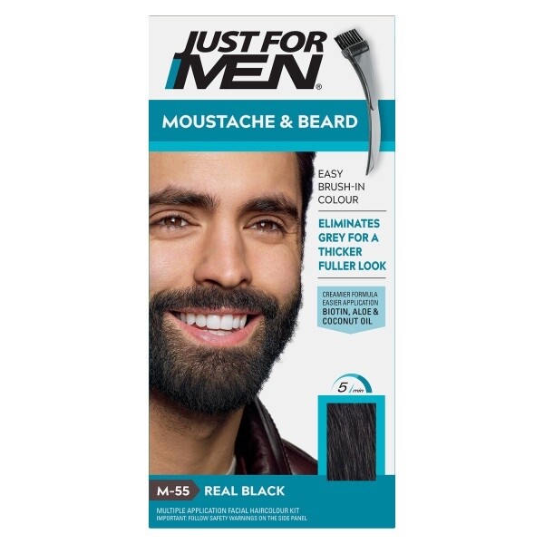 Just For Men  Real Black Moustache &amp; Beard Colour
