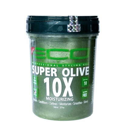 Eco Style Professional Styling Gel Super Olive 10X Moisturizing