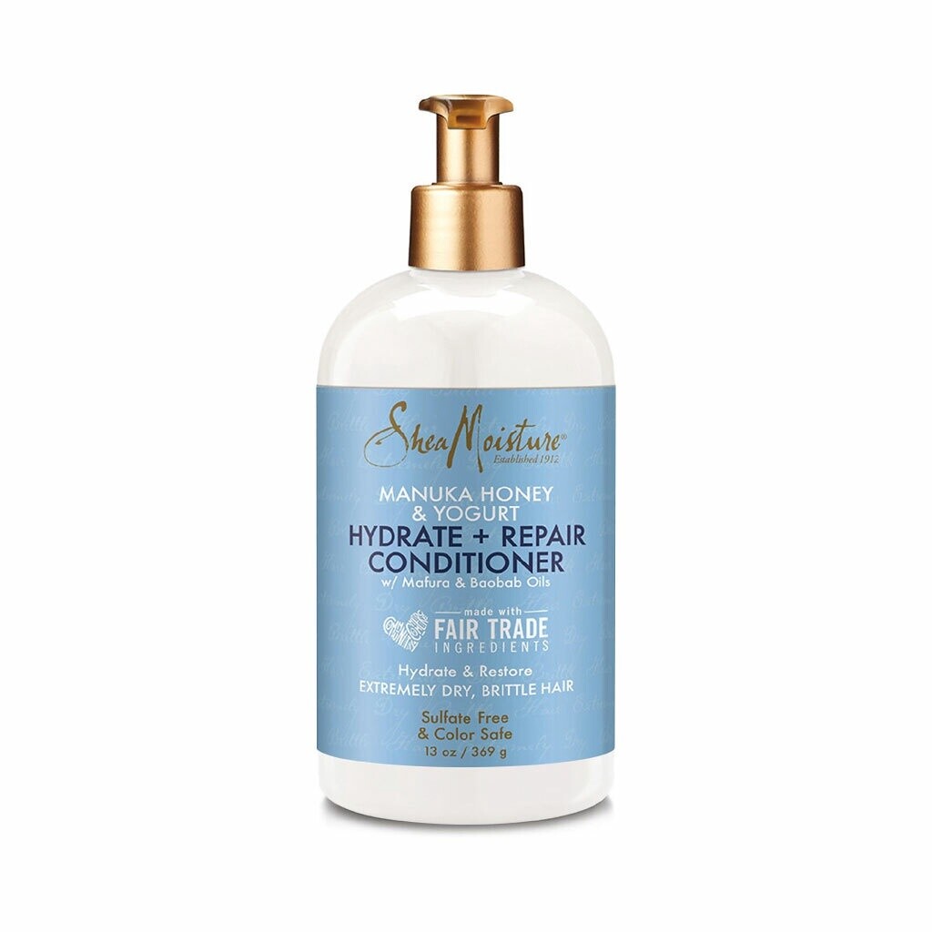 Shea Moisture  Manuka Honey &amp; Yogurt  Hydrate + Repair Conditioner w/ Mafura &amp; Baobab Oils