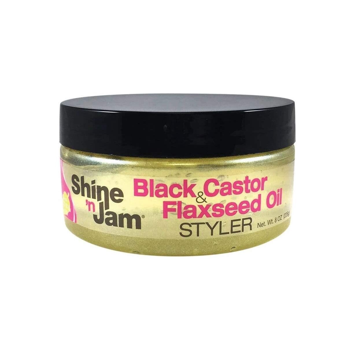 Shine &#39;n Jam  Black Castor &amp; Flaxseed Oil Styler Firm Hold