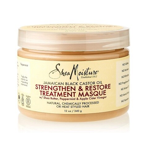 Shea Moisture  Jamaican Black Castor Oil Strengthen &amp; Restore Treatment Masque