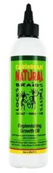 Caribbean Natural Locks Braids Twists Replenishing Growth Oil