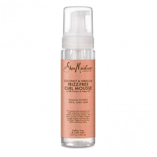 Shea Moisture  Coconut &amp; Hibiscus Frizz-Free Curl Mousse