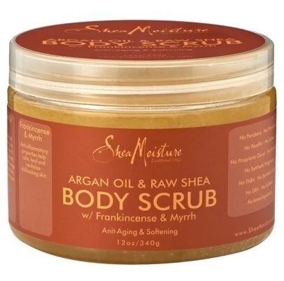 Shea Moisture Argan Oil &amp; Raw Shea Hand &amp; Body Scrub/340g