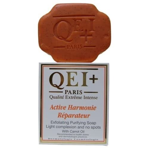 QEI+ Paris Active Harmonie Reparateur Exfoliating Purifying Soap With Carrot Oil