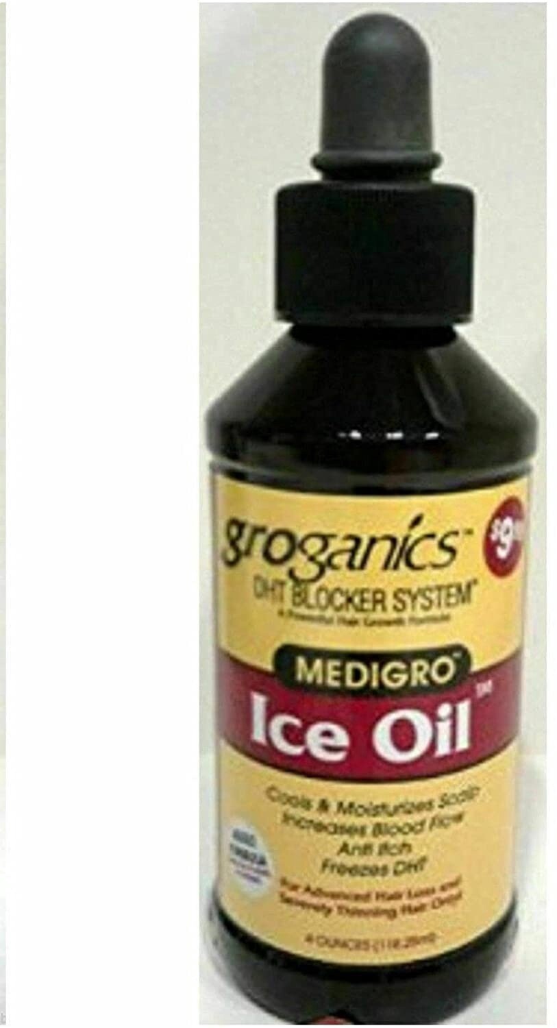 Groganics DHT Blocker Systyem Medigro - Ice Oil