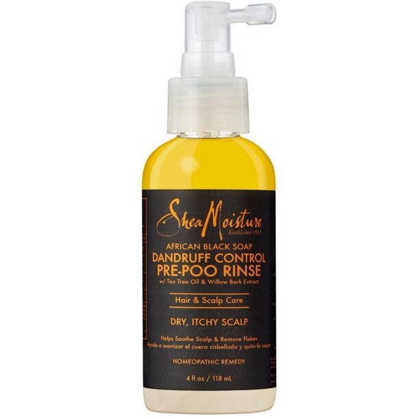 Shea Moisture  African Black Soap Dandruff Control Pre-Poo Rinse