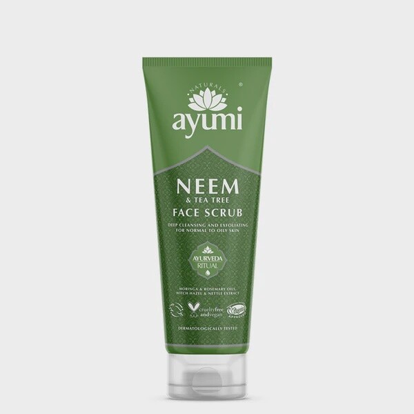 Ayumi Neem &amp; Tea Tree Face Scrub 125ml