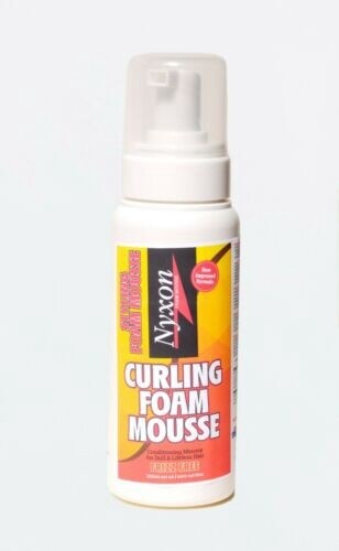 nyxon curling foam mousse