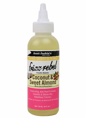 Natural Growth Oil Blends frizz rebel Coconut &amp; Sweet Almond