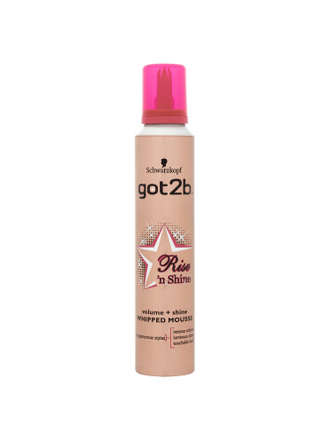 Schwarzkopf got2b Rise &#39;n Shine  Volume + Shine Whipped Mousse